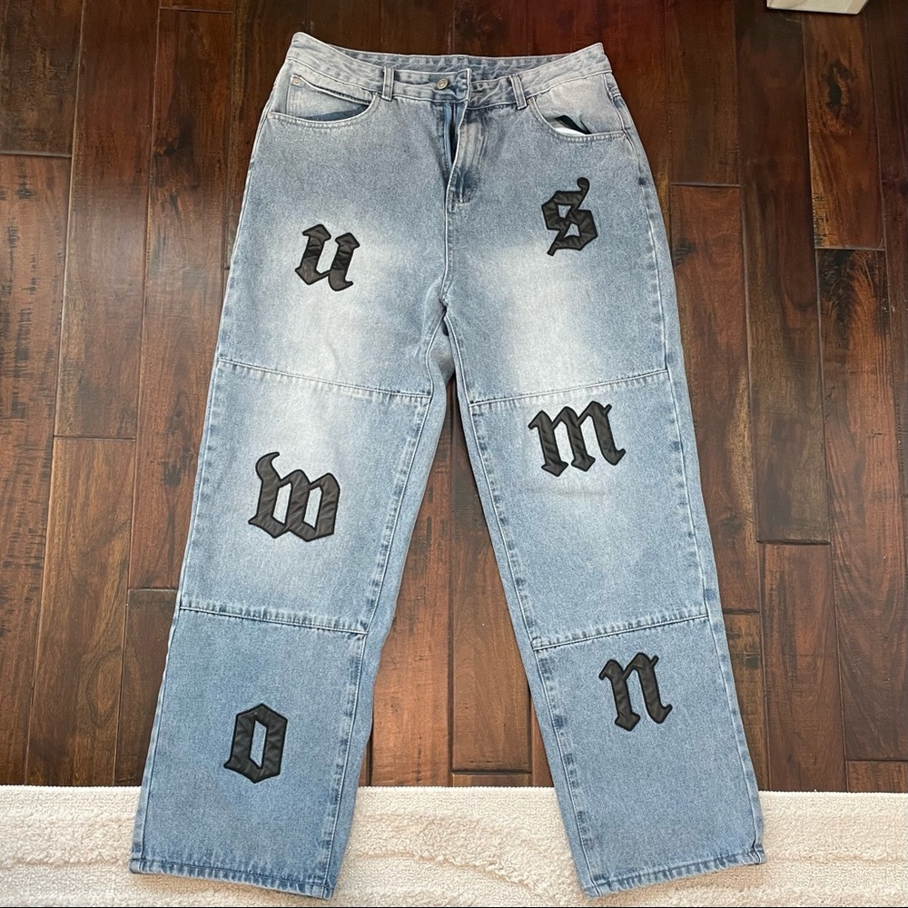SUMWON STUDIOS - blue denim jean